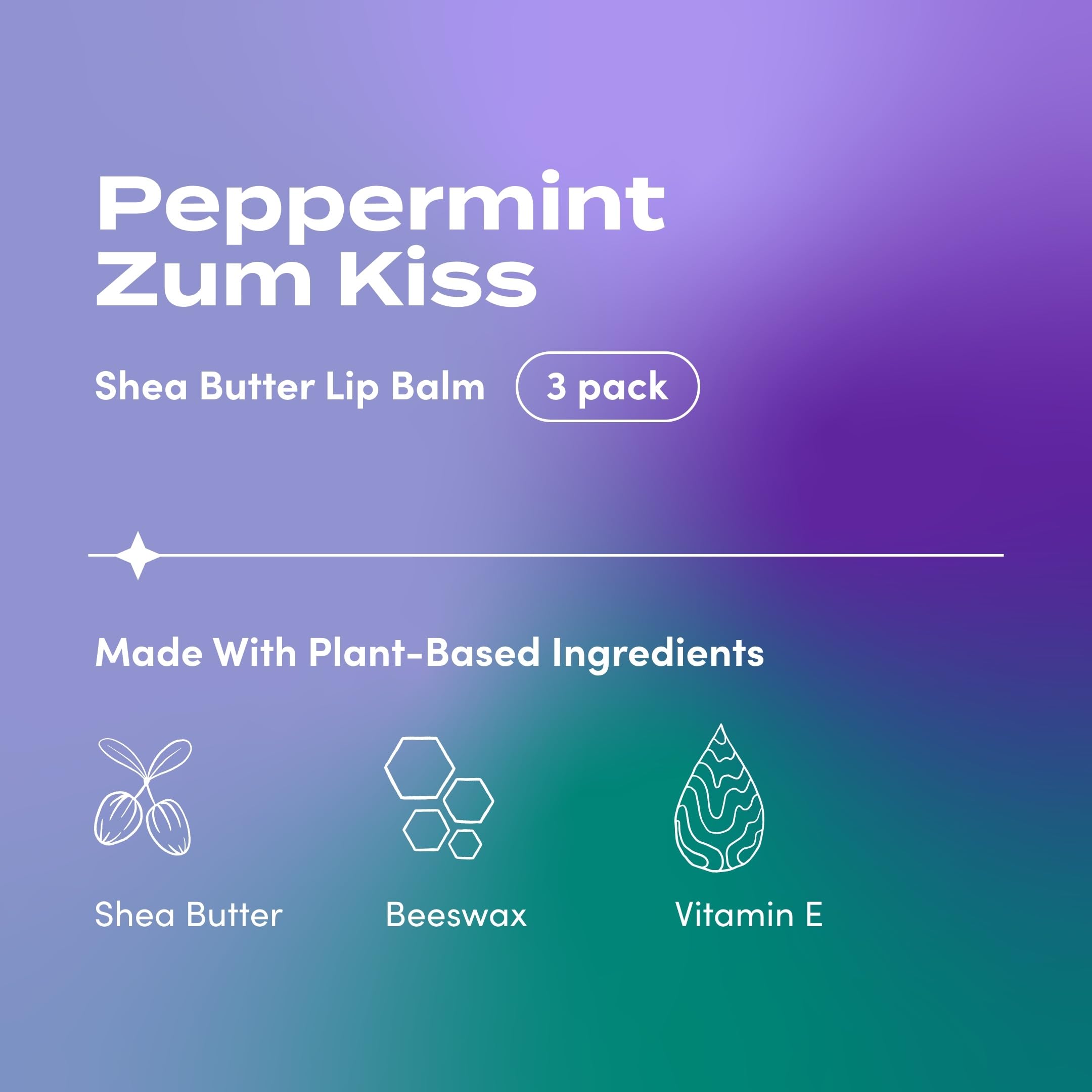 Zum Kiss Stick closeup-ingredients highlighting beeswax and sunflower oil for natural lip hydration