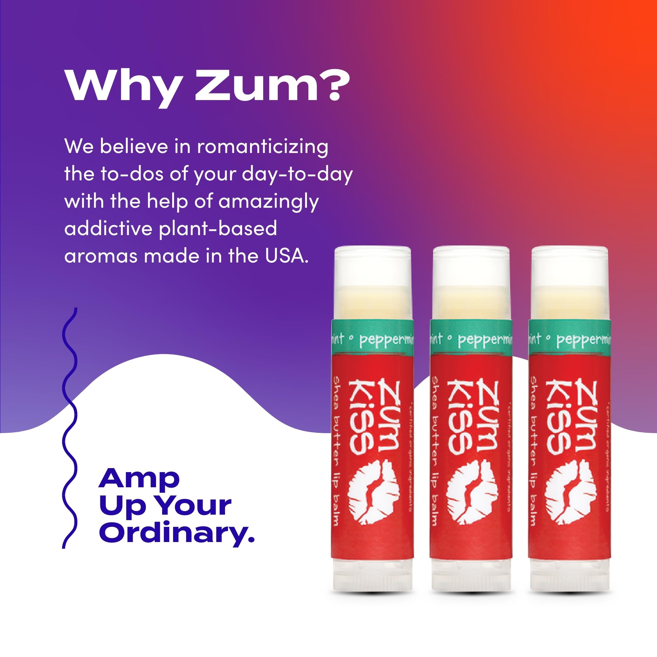 Zum Kiss Stick pocket-size fits in pocket or bag for quick touch-ups