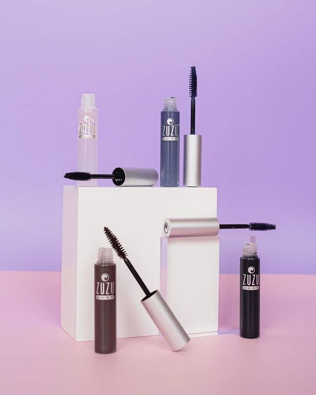 Zuzu Luxe Luxe Mascara Onyx packaging highlighting vegan and cruelty-free