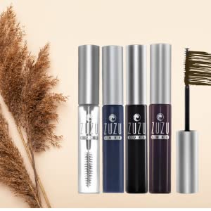 Zuzu Luxe Luxe Mascara Onyx water-resistant swatch on skin