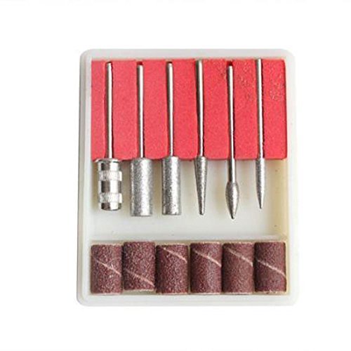 ZXUY 6pc set supports precise shaping and detailed nail work on acrylics.