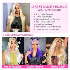 ZyBeidi 13x6 lace front wig with transparent lace for breathable comfort and realistic scalp appearance.