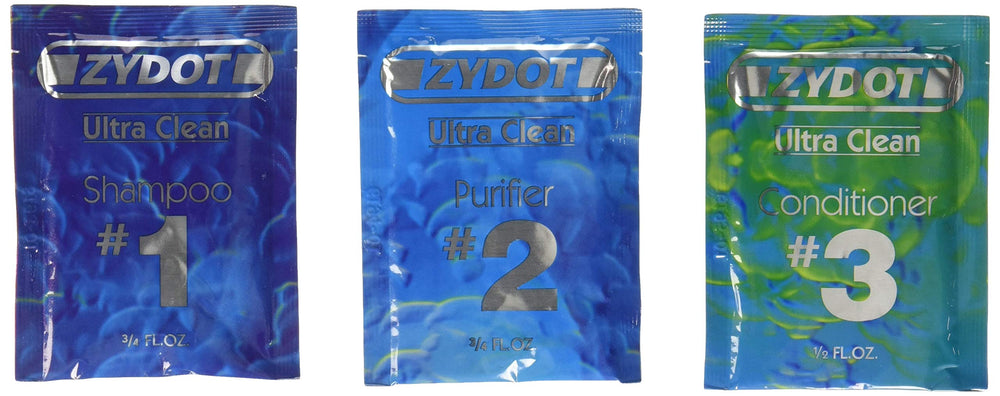 Zydot Ultra Clean Detox Shampoo bottle for refreshing scalp cleansing and haircare.