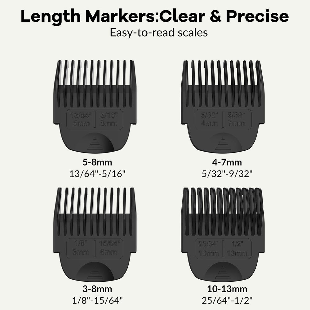 Zylentix Guards Manscaped 3.0 4-7mm guard supports medium-length grooming with smooth edges