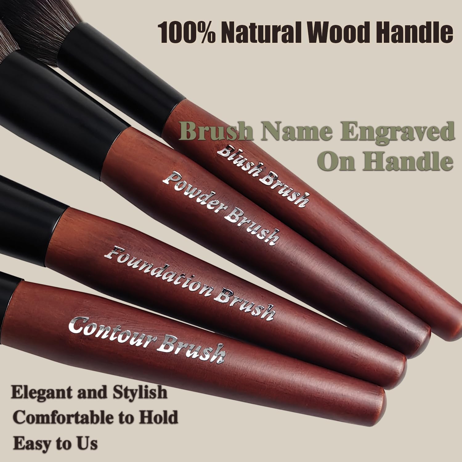 Zylsnice contour brush helps sculpt cheekbones with precise definition.