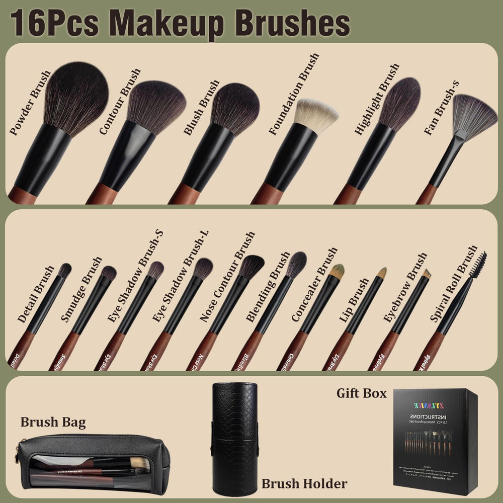 Zylsnice foundation brush for seamless foundation application and crease-free finish.