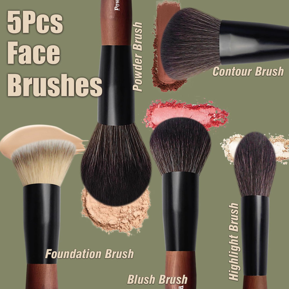Zylsnice powder brush delivers light, even coverage for a natural look.